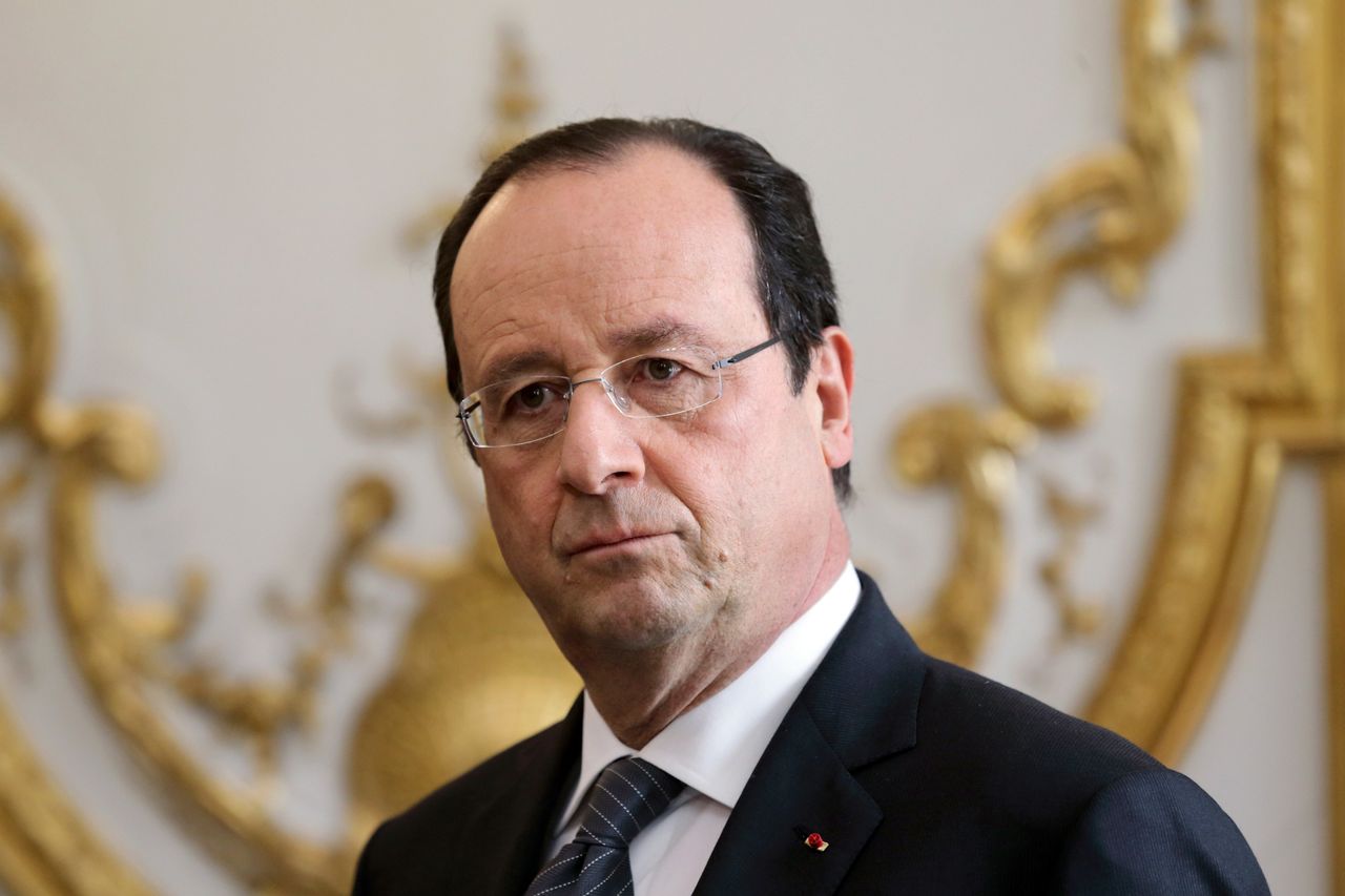 French President Francois Hollande