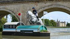 Holly Richardson and Ballyneety Silver Service at Burghley 2025.
