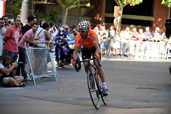 Egoi Mart&iacute;nez (Euskaltel-Euskadi) during his break attempt