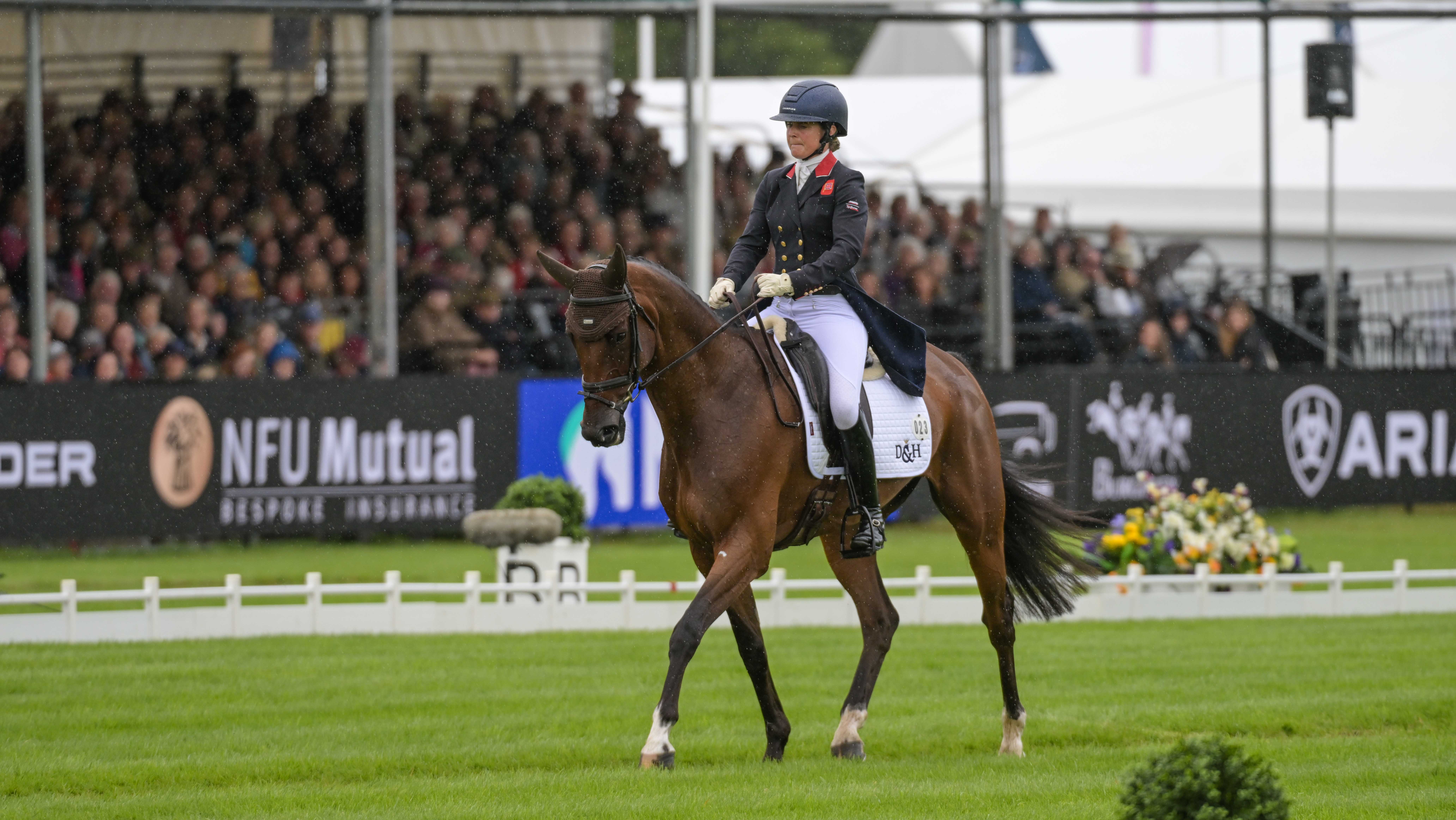 Burghley Horse Trials dressage: Piggy March and MCS Maverick