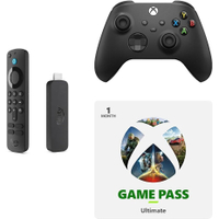 Amazon Fire TV Stick 4K | Xbox Core Wireless Controller | 1 Month Xbox Game Pass Ultimate | $126.97 $74.99 at Amazon
Save $51.98 -