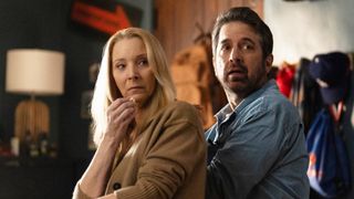 Lisa Kudrow and Ray Romano in "No Good Deed" now streaming on Netflix