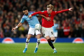 Manchester United will next week take on Manchester City for a place in the Carabao Cup final