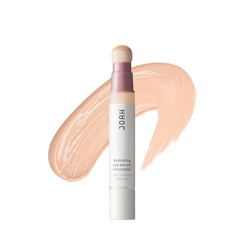 Joah Perfect Complexion Under Eye Concealer and Serum, Korean Makeup, Hydrating Under Eye Concealer Stick for Dark Circles and Puffiness, Peptide Serum With Medium Coverage