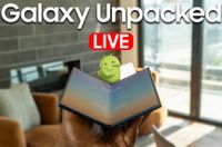 A Z Fold 7 opening up showcasing lloyd to say that the Galaxy Unpacked live blog is happening