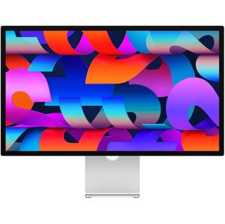 Profile shot of the Apple Studio Display monitor