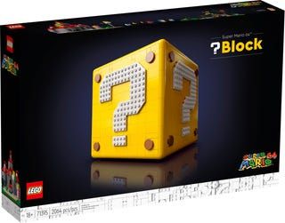 Lego Super Mario 64 Question Mark Block Box