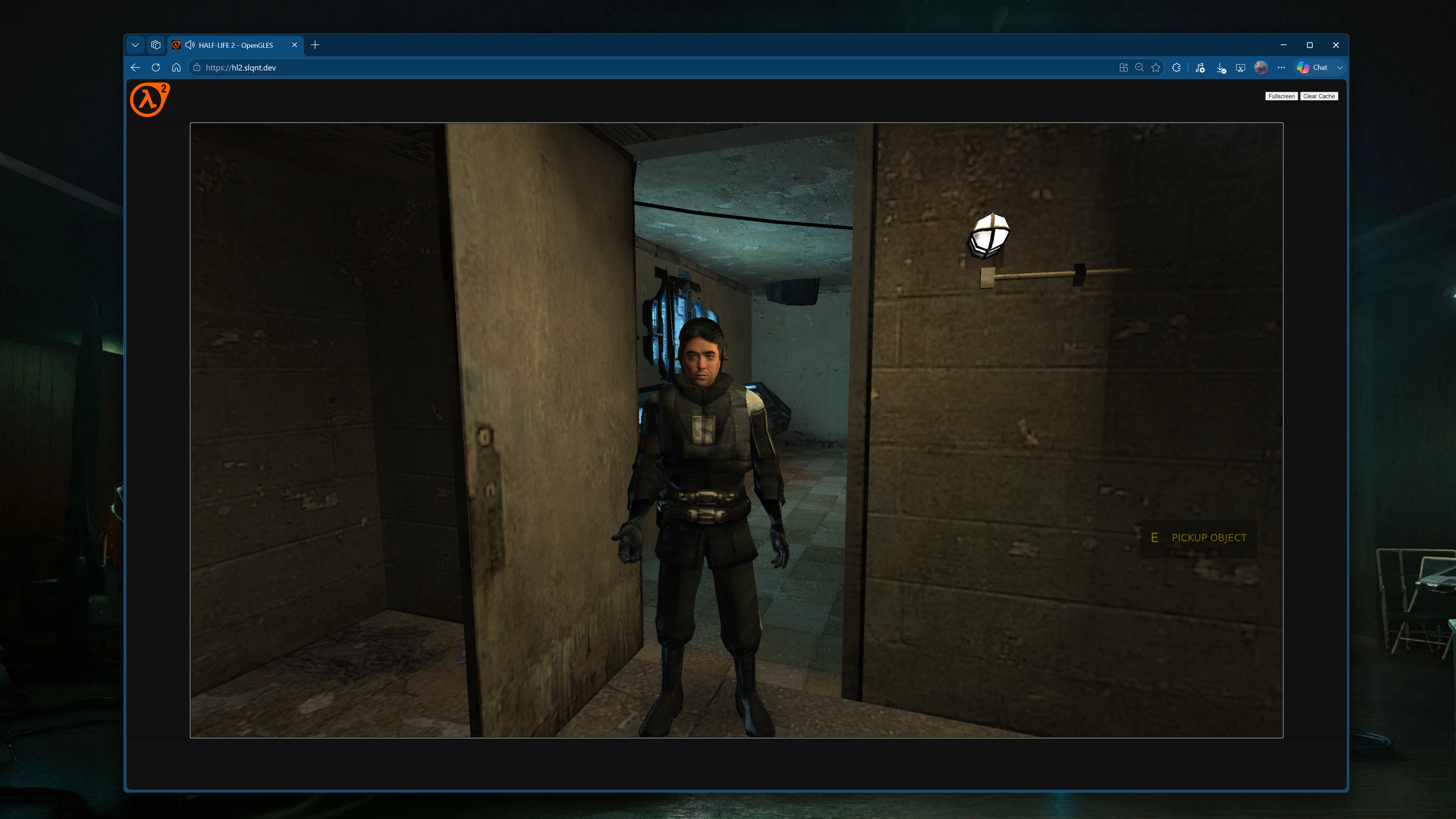 Half-Life 2 unofficial browser port
