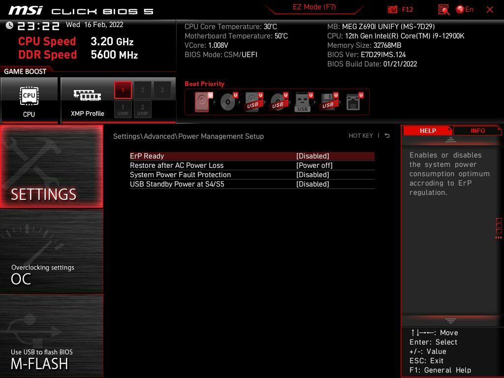 MSI MEG Z690I Unify