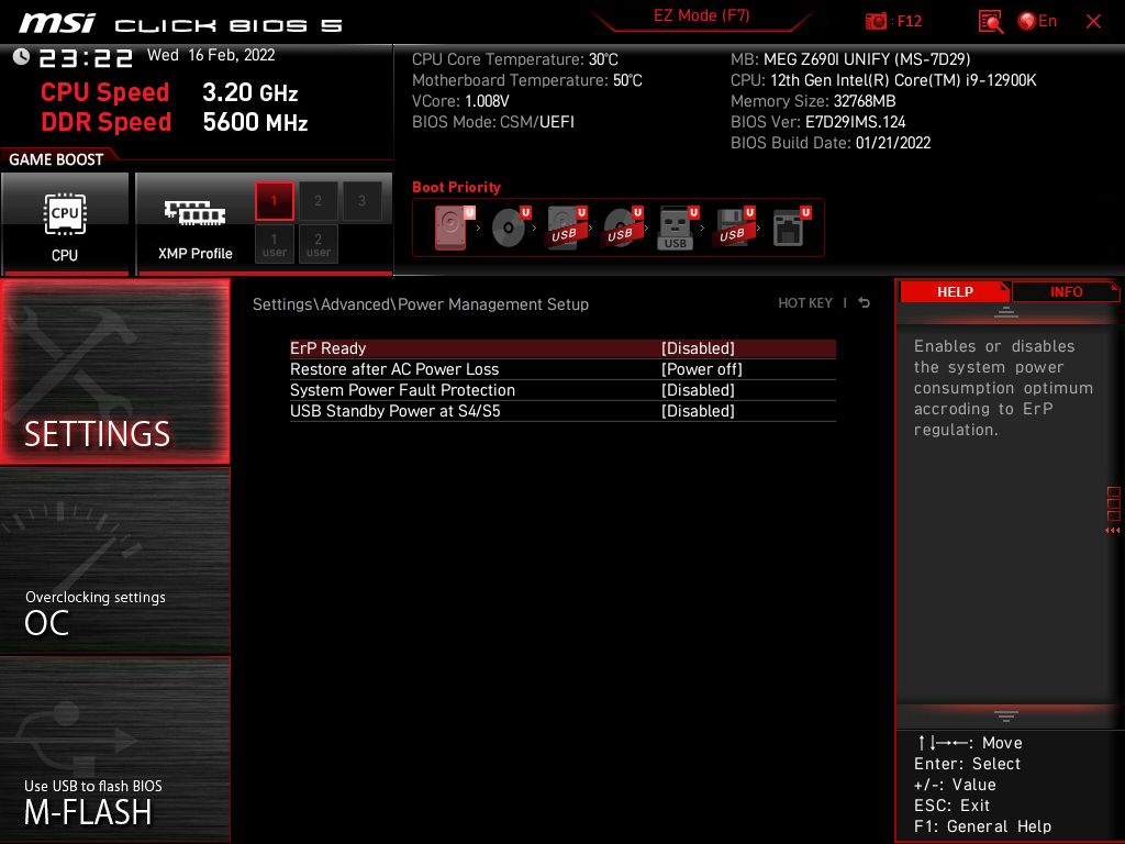 MSI MEG Z690I Unify