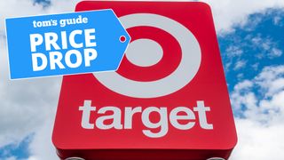 Target sign shown against sky