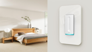 WeMo Smart Dimmer Switch in bedroom