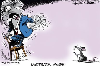 Political cartoon GOP Debate 2016
