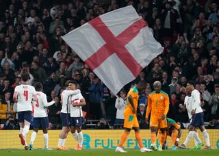 England cruised to victory over Ivory Coast