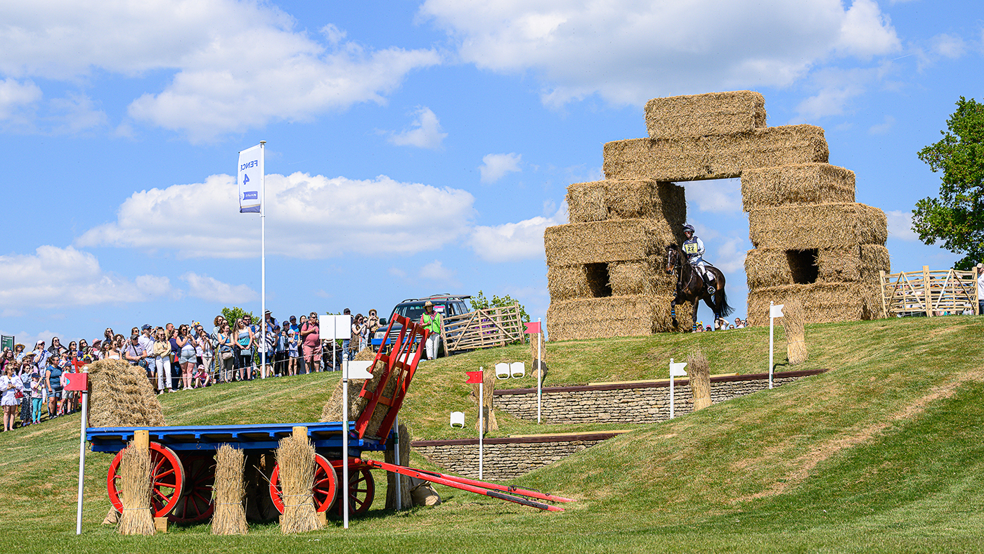 Alice Casburn and TOPSPIN - Cross Country - Badminton Horse Trials 2025