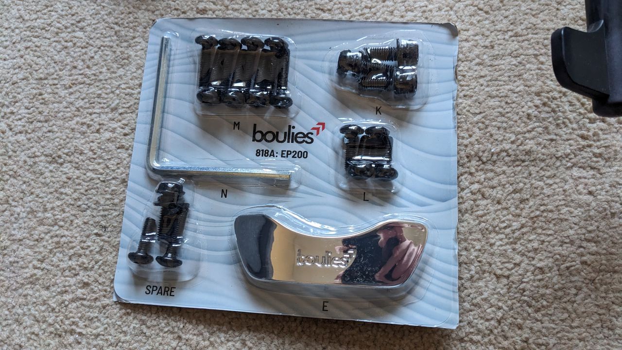 Boulies EP200 during review