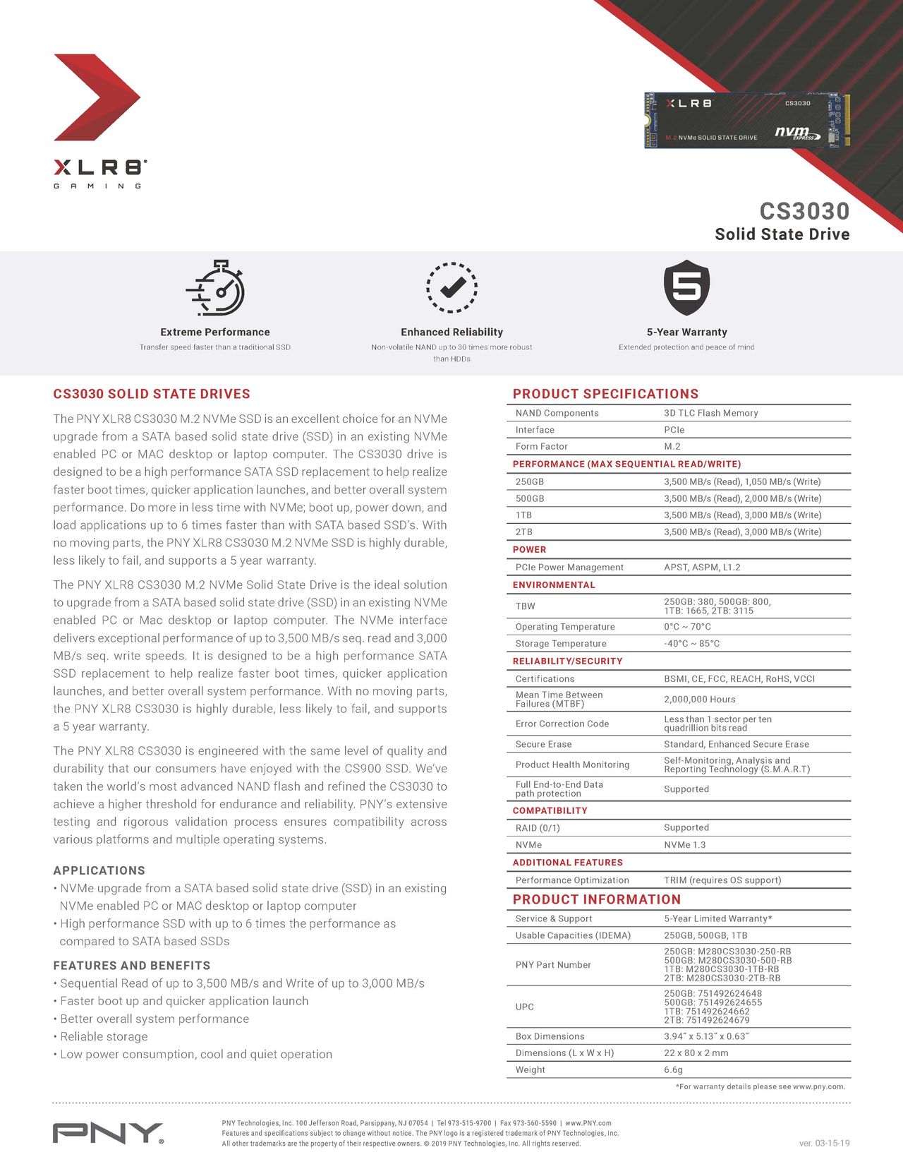XLR8 CS3030 (Original)