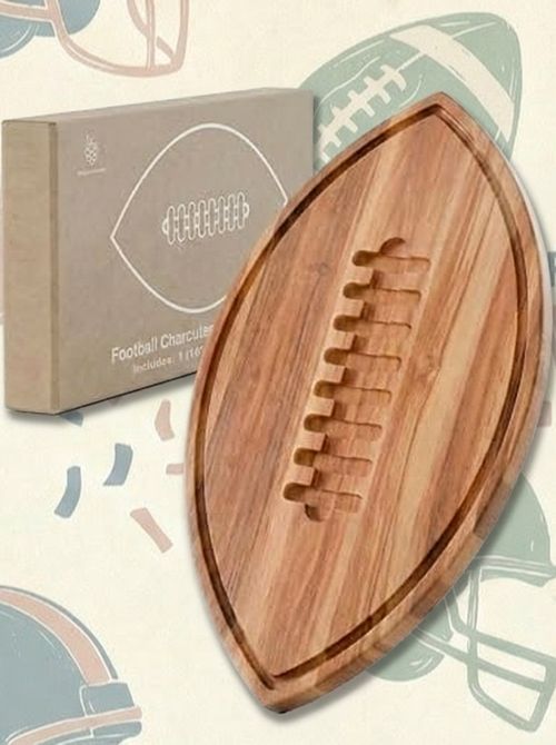 Football Shaped Cutting Board