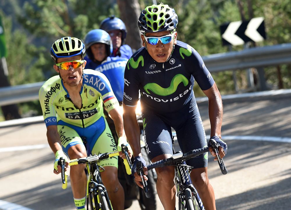 Nario Quintana and Rafal Majka.