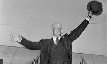 President Eisenhower in 1956