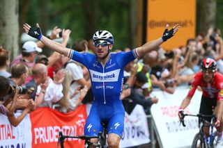 Elia Viviani (Deceuninck-QuickStep) wins the 2019 RideLondon-Surrey Classic