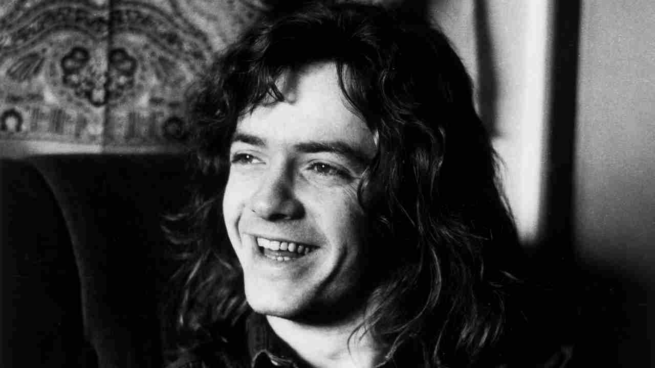 Wishbone Ash&amp;rsquo;s Ted Turner posing for a photograph in the 1970s