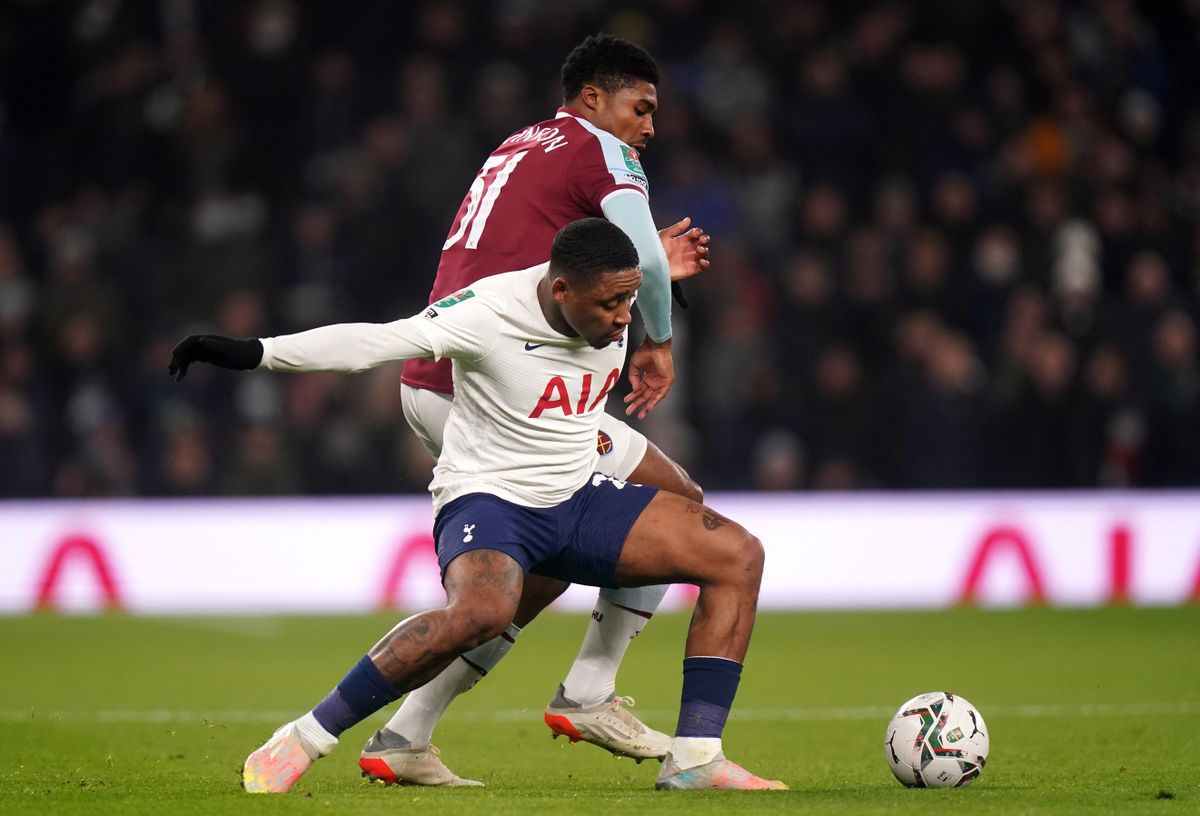 Tottenham Hotspur v West Ham United – Carabao Cup – Quarter Final – Tottenham Hotspur Stadium