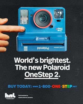 The Polaroid OneStep 2: Stranger Things Edition features fantastic retro branding