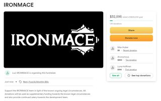 Ironmace gofundme page
