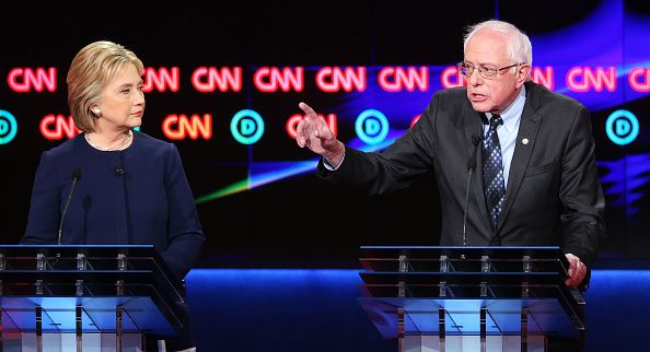 Hillary Clinton and Bernie Sanders.