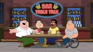 Peter Griffin and friends in Family Guy season 22