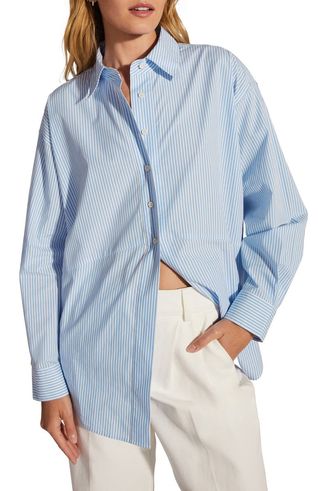 The Ex-Boyfriend Stripe Cotton Shirt