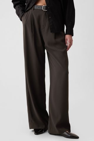 Gap 365 High Rise Pleated Trousers