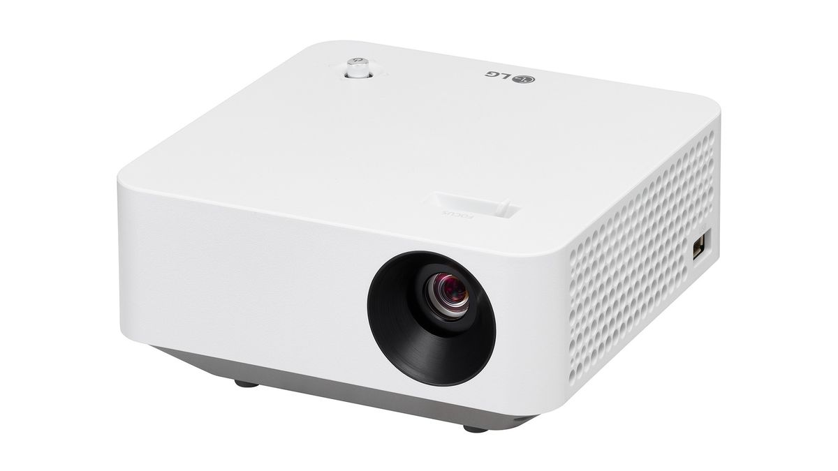LG’s smart projector is the square cousin of Samsung’s cool The Freestyle