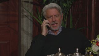 Christopher Cousins as Alan on the phone in The Young and the Restless