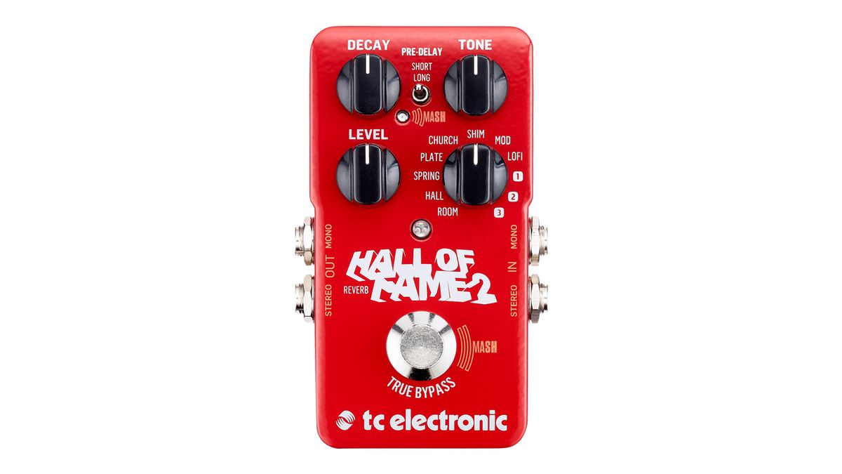 Best reverb pedals 2020: TC Electronic Hall Of Fame 2