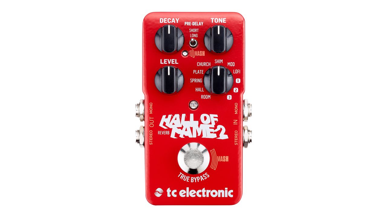 Best reverb pedals 2020: TC Electronic Hall Of Fame 2