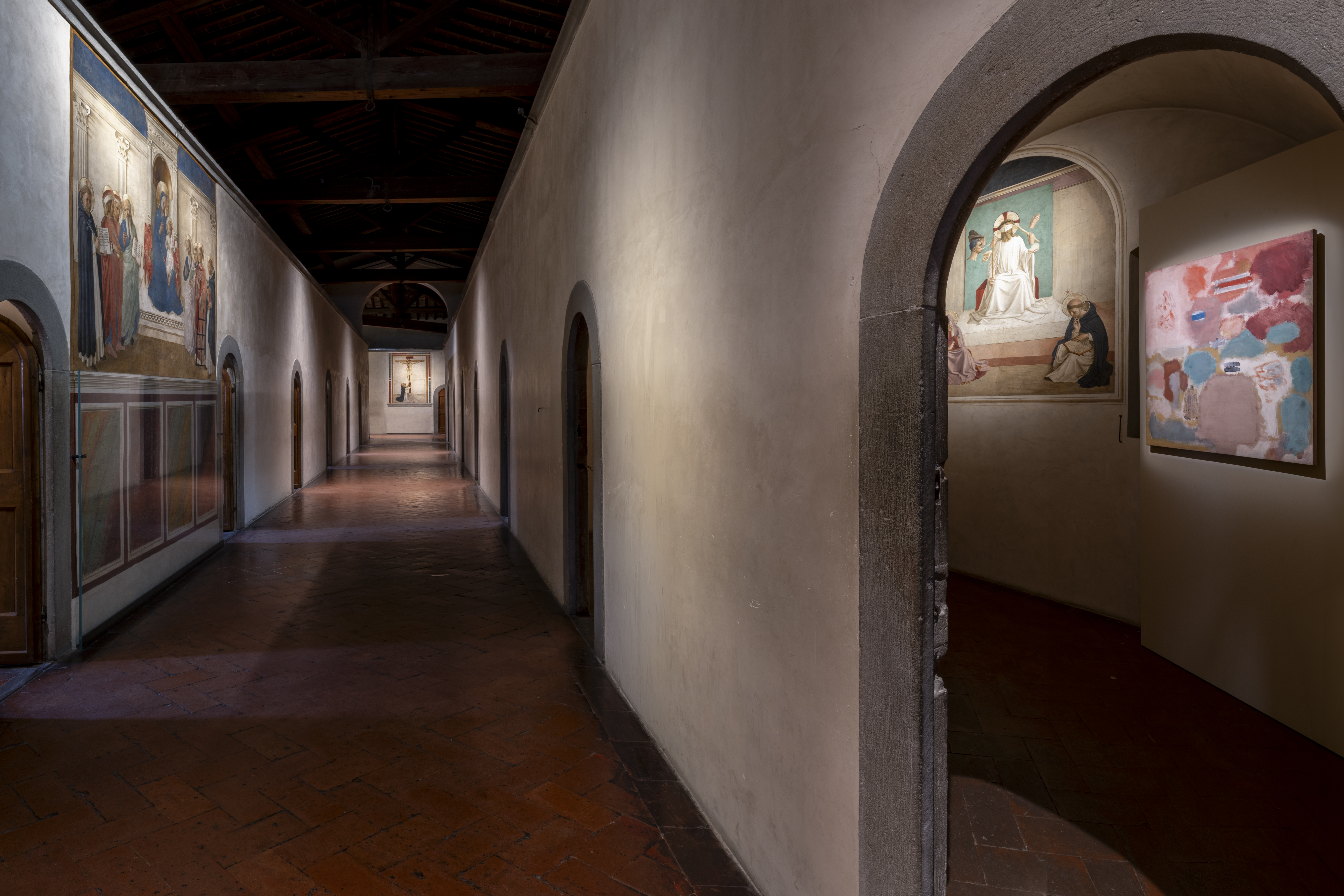 Works of art by Rothko in the Palazzo Strozzi