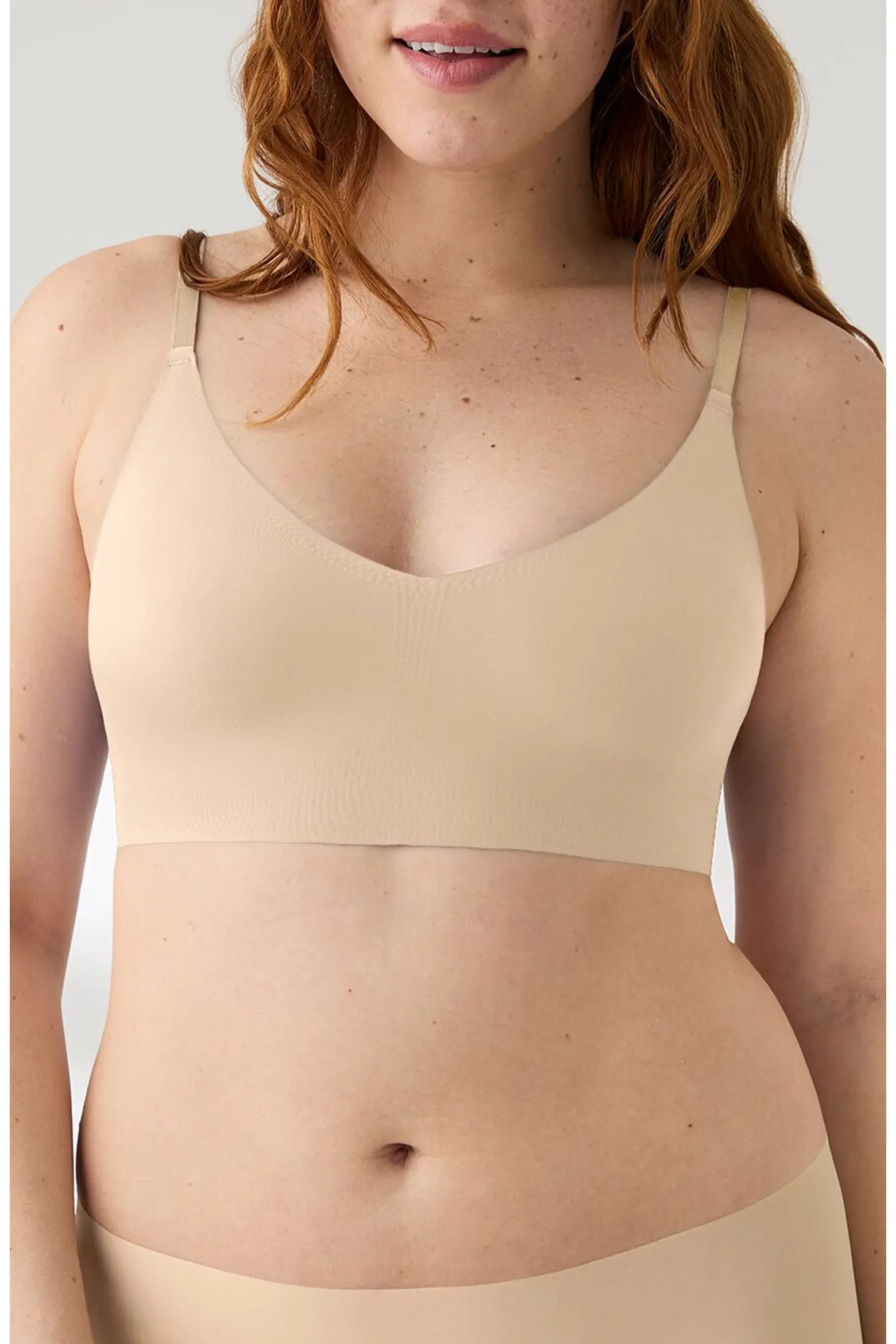 True &amp; Co, The True Body Triangle Convertible Strap Bralette
