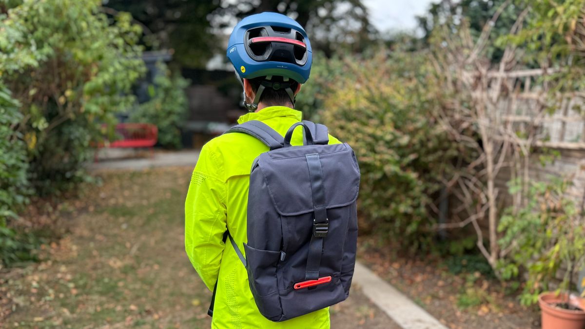 The Unit 1 Aura and Torch backpack fitted with Smart Light