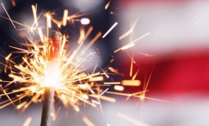 In 1777, U.S. leaders voted to permit fireworks displays, and in 2011, Americans used more than 200 million pounds of fireworks on the Fourth of July.