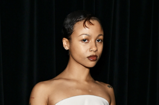 Myha'la Herrold at the Proenza Schouler show at New York Fashion Week in February 2024.