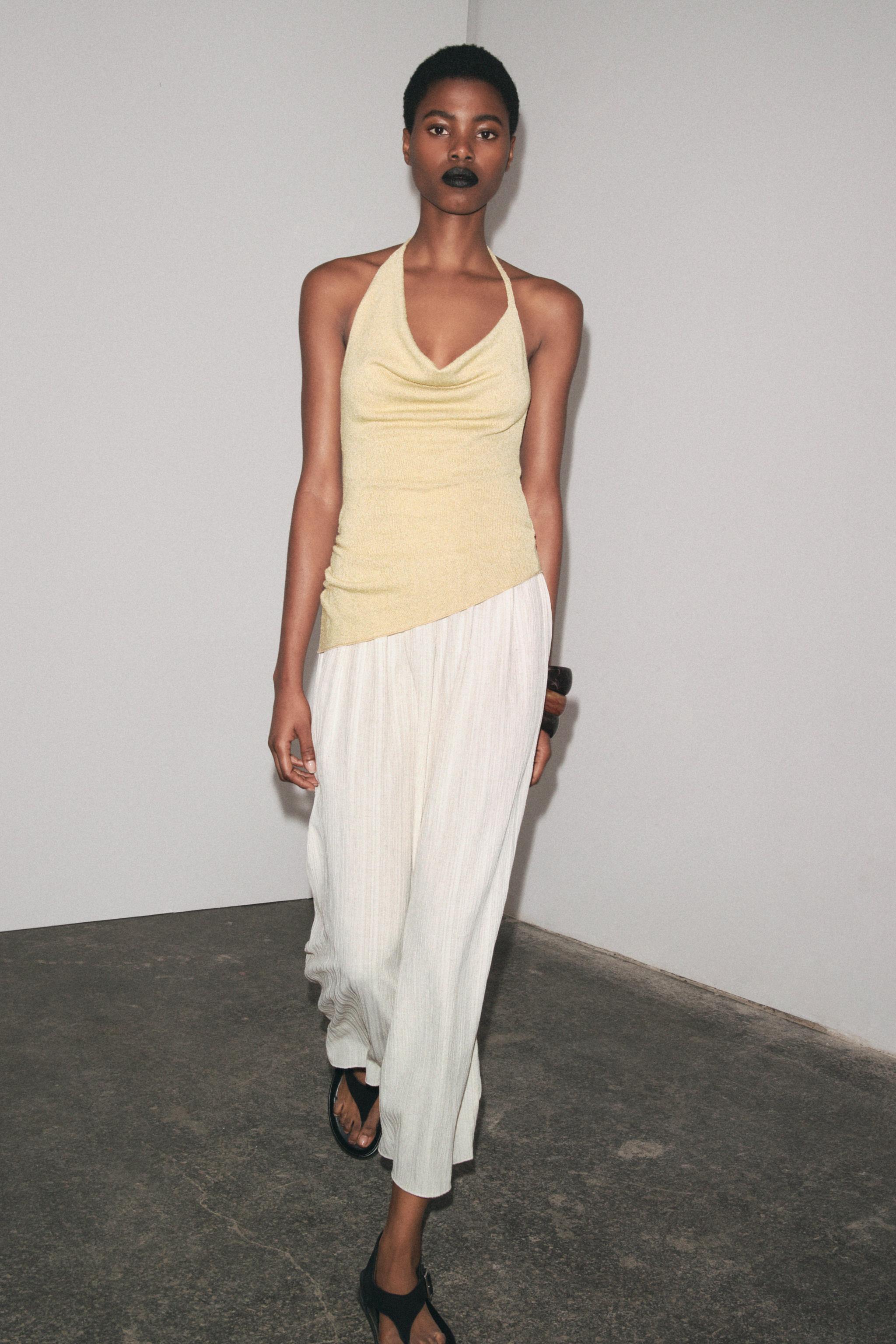 Combination Halter Dress