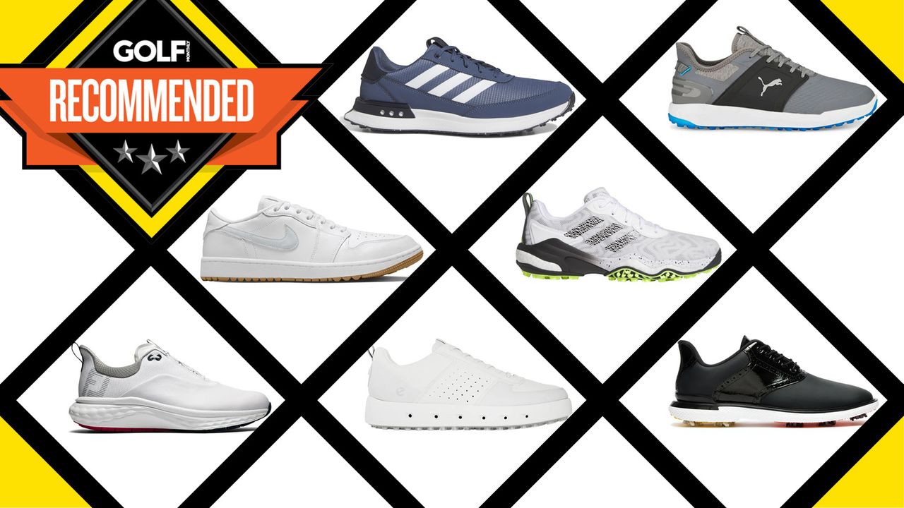 A range of the best spikeless golf shoes on the market