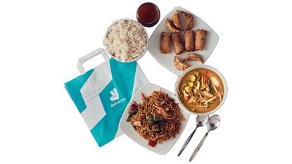 Deliveroo food