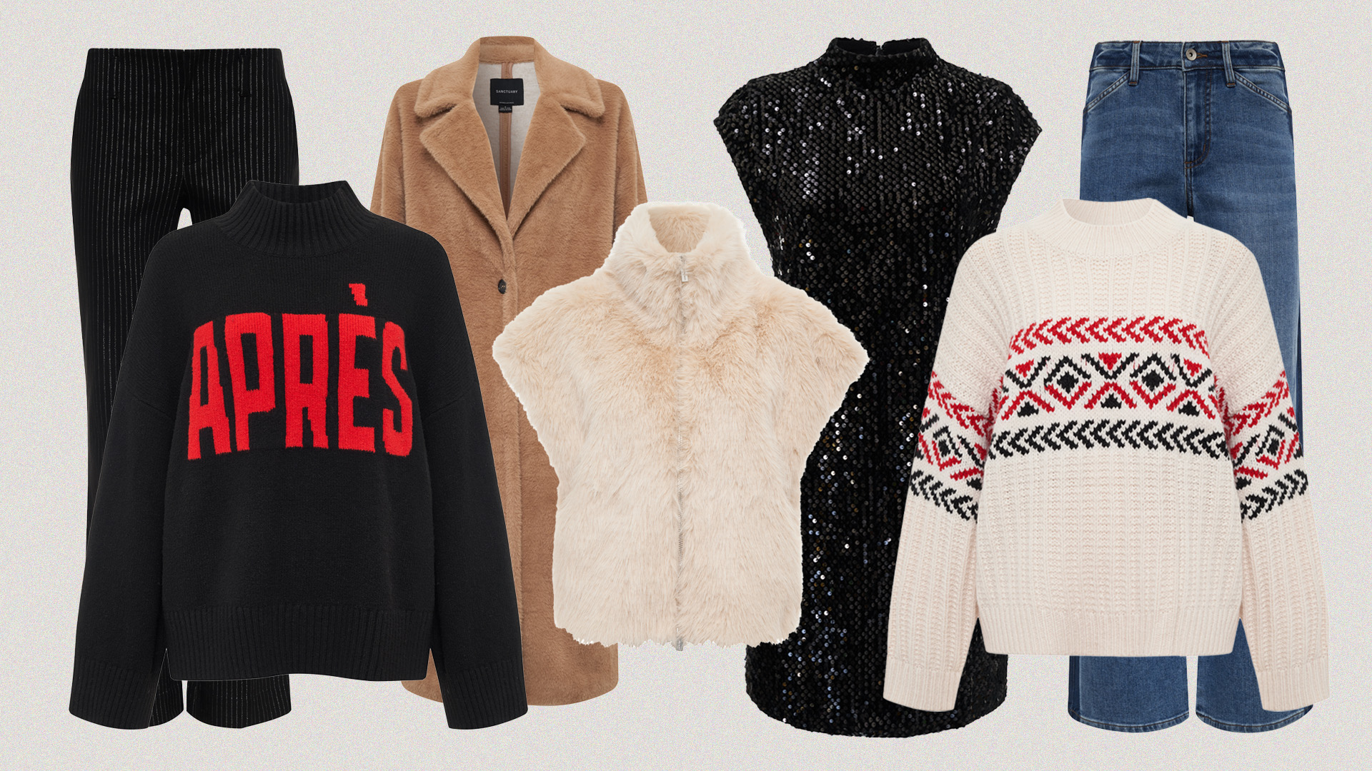 Collage Image of Winter Collection From Sanctuary Clothing