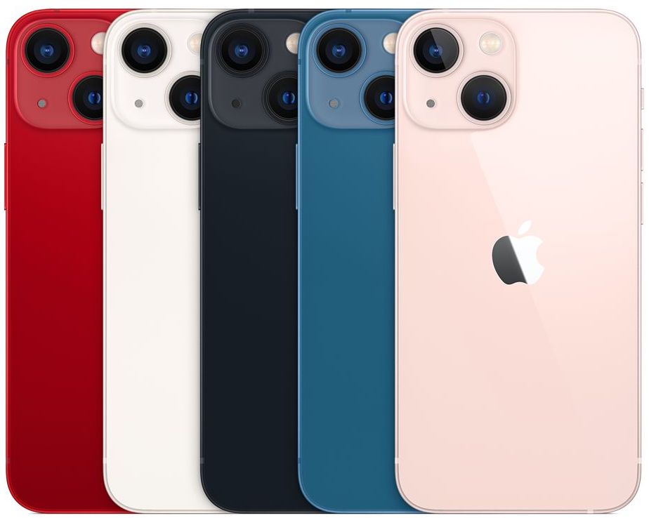 iPhone 13 Mini Family Colors