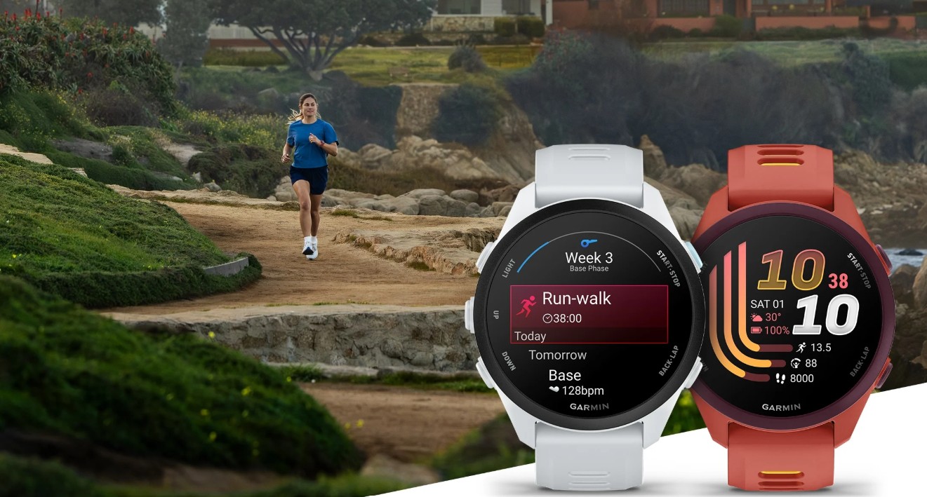 Garmin Forerunner 70 and 170 series