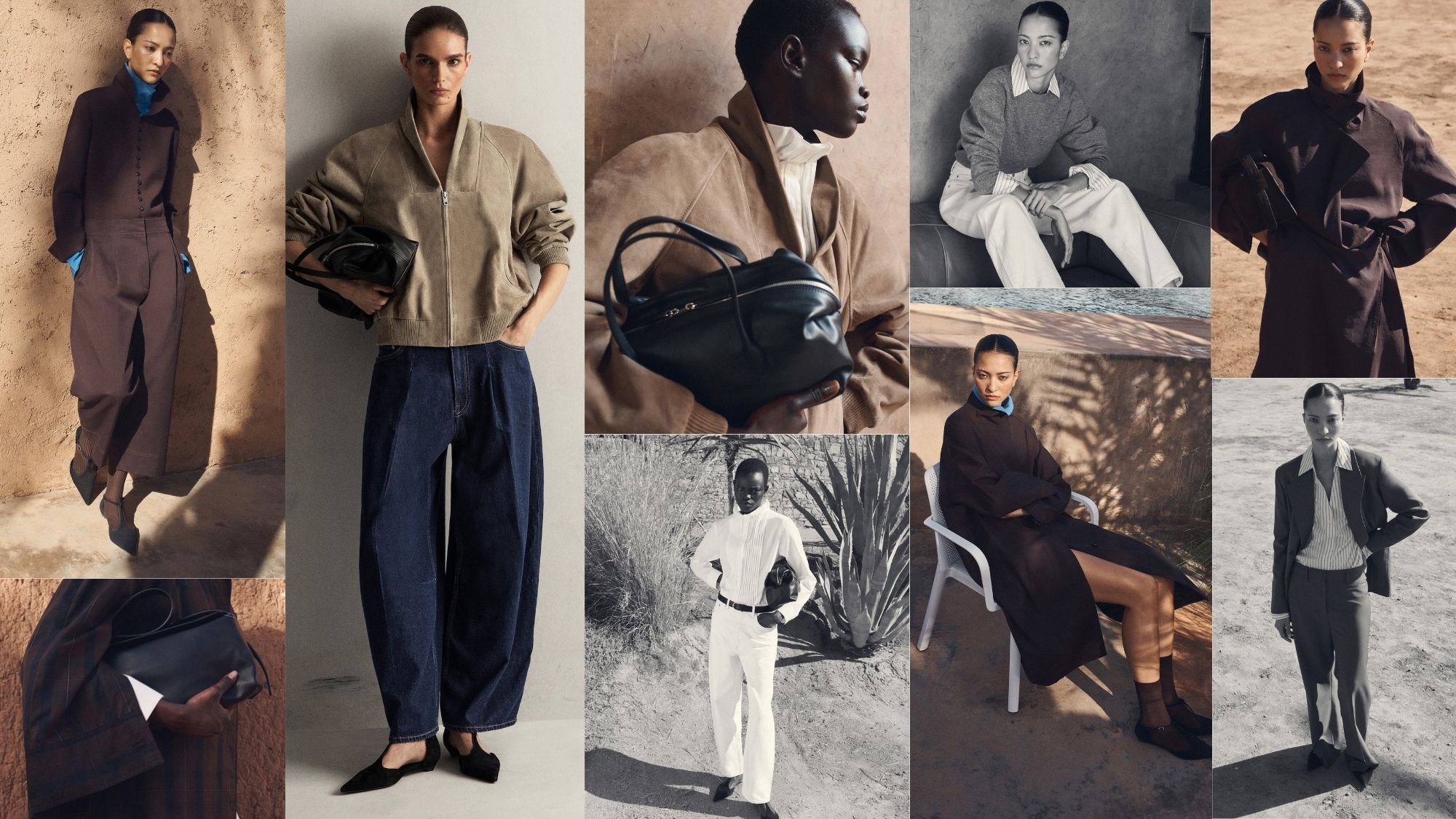 composite collage of COS pre-spring 2026 new in