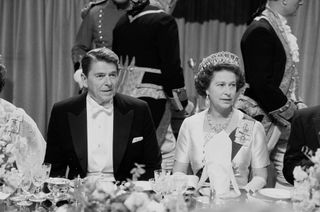Ronald Reagan and Elizabeth II
